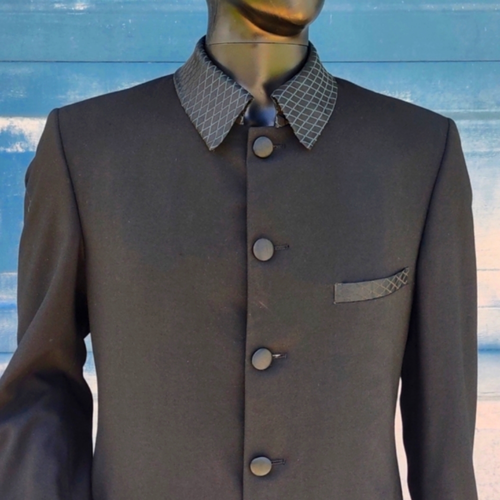 MEN'S UNIQUE HAND-TAILORED LUXURY TUXEDO BLAZER